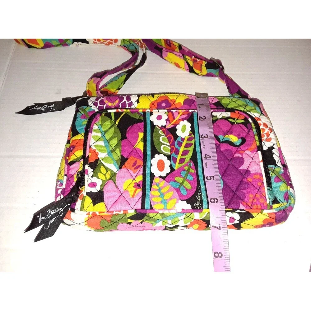 Vera Bradley CrossBody Purse Multi Color Floral Botanical